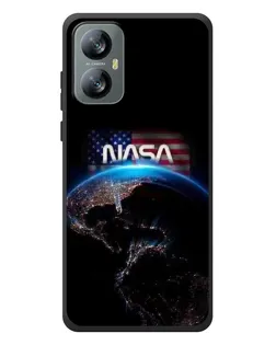 Чехол для Blackview A52 с картинкой «Земля из космоса NASA»