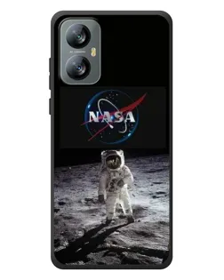 Чехол для Blackview A52 с картинкой «Астронавт на Луне»