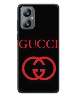 Чохол для Blackview A52 з картинкою «Gucci — червоний логотип»
