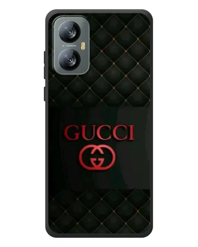 Чохол для Blackview A52 з картинкою «Gucci — стьобаний чорний»