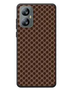 Чохол для Blackview A52 з картинкою «Gucci — шоколадна сітка»