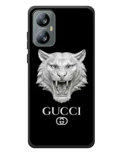 Чохол для Blackview A52 з картинкою «Gucci — срібний лев»