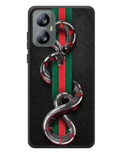 Чохол для Blackview A52 з картинкою «Gucci — змія на смузі»
