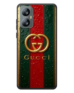 Чохол для Blackview A52 з картинкою «Gucci — фірмова смуга та золото»