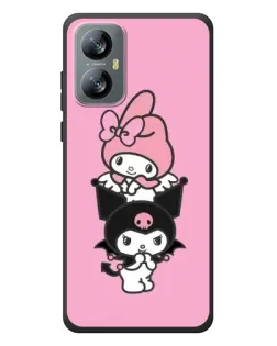 Чохол для Blackview A52 з картинкою «My Melody та Kuromi»