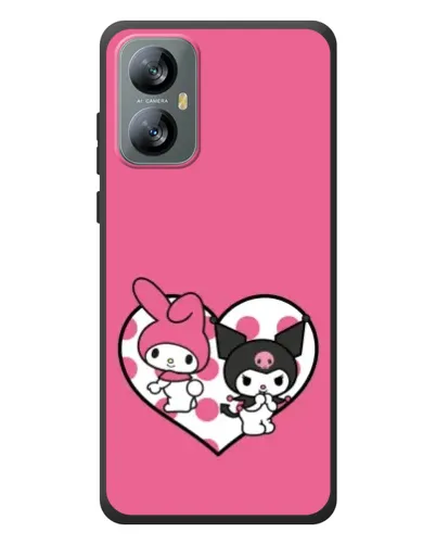 Чохол для Blackview A52 з картинкою «Kuromi та My Melody» Чохол для Blackview A52 з картинкою «Kuromi та My Melody»