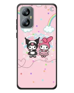 Чохол для Blackview A52 з картинкою «My Melody та Kuromi»