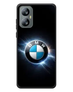 Чохол для Blackview A52 з картинкою «BMW — неонове сяйво»