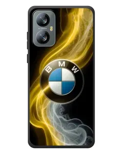 Чохол для Blackview A52 з картинкою «Золотистий дим BMW»