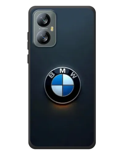Чохол для Blackview A52 з картинкою «Логотип BMW — мінімалізм»