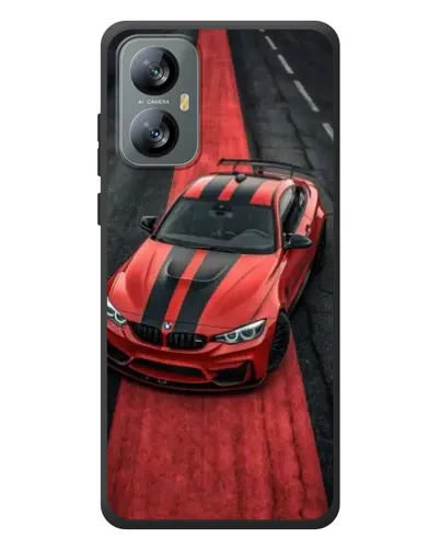 Чохол для Blackview A52 з картинкою «BMW на червоній доріжці»