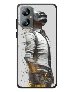 Чохол для Blackview A52 з картинкою «PUBG — боєць у пилу»