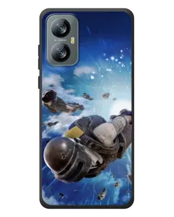 Чохол для Blackview A52 з картинкою «Десант PUBG — стрибок»