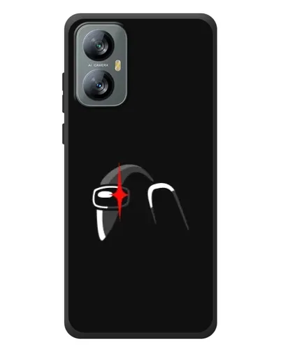 Чехол для Blackview A52 с картинкой «Among Us шлем»