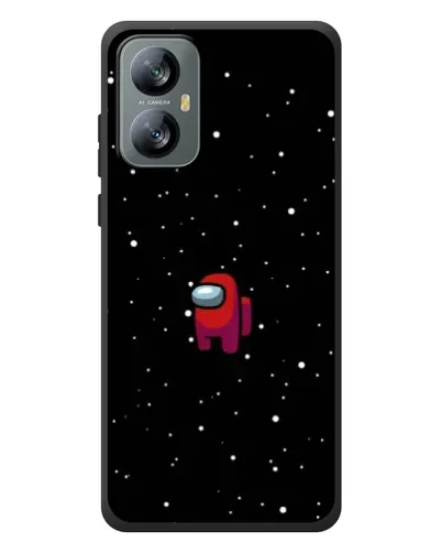 Чехол для Blackview A52 с картинкой «Красный Among Us»