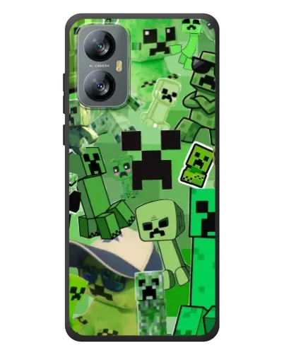 Чехол для Blackview A52 с картинкой «Криперы Minecraft» Чехол для Blackview A52 с картинкой «Криперы Minecraft»