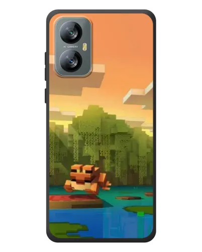 Чехол для Blackview A52 с картинкой «Майнкрафт закат солнца» Чехол для Blackview A52 с картинкой «Майнкрафт закат солнца»
