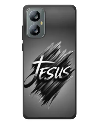 Чохол для Blackview A52 з картинкою «Напис Jesus Graffiti»