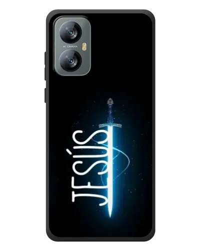 Чохол для Blackview A52 з картинкою «Меч Духа Jesus»