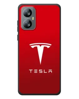 Чохол для Blackview A52 з картинкою «Tesla Red Classic»