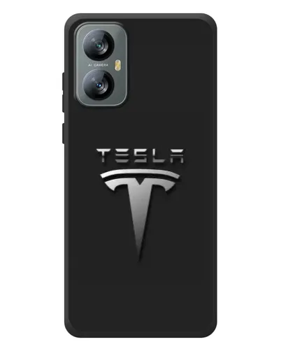 Чохол для Blackview A52 з картинкою «Сталевий логотип Tesla» Чохол для Blackview A52 з картинкою «Сталевий логотип Tesla»