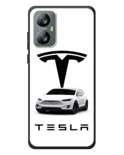 Чохол для Blackview A52 з картинкою «Tesla White Style»