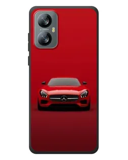 Чохол для Blackview A52 з картинкою «Червоний Mercedes AMG»
