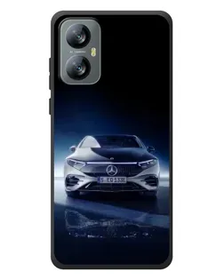 Чохол для Blackview A52 з картинкою «Нічний Mercedes EQ»