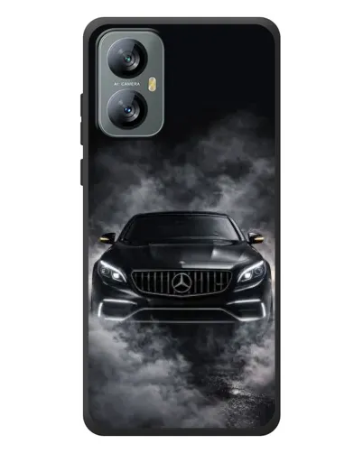 Чохол для Blackview A52 з картинкою «Mercedes у диму»