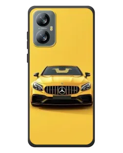 Чохол для Blackview A52 з картинкою «Жовтий Mercedes GT»