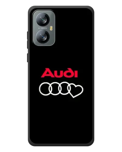 Чохол для Blackview A52 з картинкою «Логотип Audi Heart»