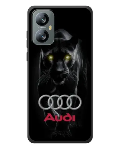 Чохол для Blackview A52 з картинкою «Пантера та Audi»