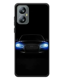 Чохол для Blackview A52 з картинкою «Audi в неоні»