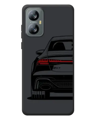 Чохол для Blackview A52 з картинкою «Задня частина Audi — арт»