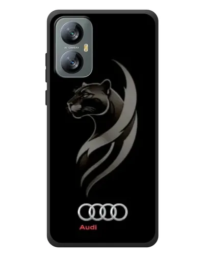 Чохол для Blackview A52 з картинкою «Графіка — пантера та Audi»