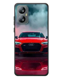 Чохол для Blackview A52 з картинкою «Audi RS — червоний стиль»