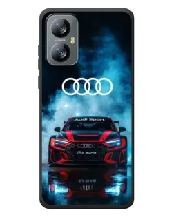 Чохол для Blackview A52 з картинкою «Audi Sport — неон»