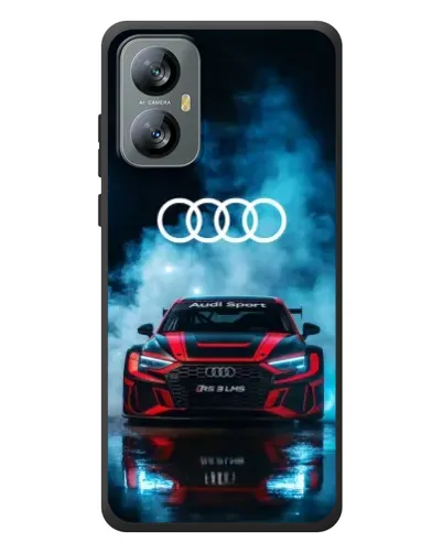 Чохол для Blackview A52 з картинкою «Audi Sport — неон»