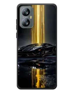 Чохол для Blackview A52 з картинкою «Нічний Lamborghini драйв»