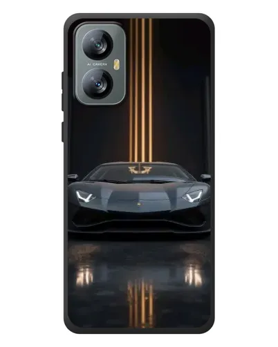 Чохол для Blackview A52 з картинкою «Lamborghini золоті лінії» Чохол для Blackview A52 з картинкою «Lamborghini золоті лінії»