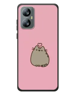 Чохол для Blackview A52 з картинкою «Pusheen серце»