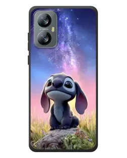 Чехол для Blackview A52 с картинкой «Стич на рассвете»