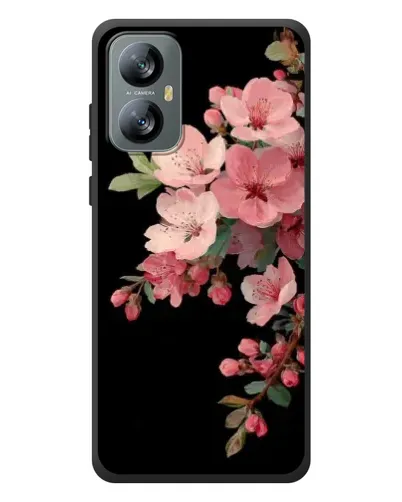 Чехол для Blackview A52 с картинкой «Розовая ветка сакуры»