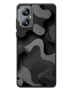 Чохол для Blackview A52 з картинкою «Темний абстрактний камуфляж»