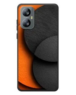 Чохол для Blackview A52 з картинкою «Геометрія помаранчевих кіл»
