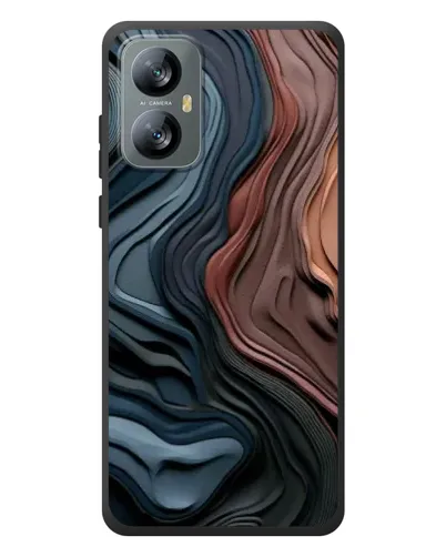 Чохол для Blackview A52 з картинкою «Кольорові хвилі каньйону» Чохол для Blackview A52 з картинкою «Кольорові хвилі каньйону»
