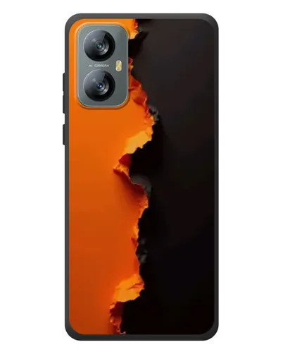 Чохол для Blackview A52 з картинкою «Помаранчевий розлом» Чохол для Blackview A52 з картинкою «Помаранчевий розлом»