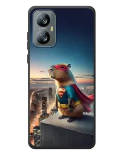 Чехол для Blackview A52 с картинкой «Капи-мен супергерой»