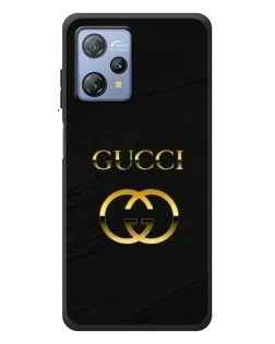 Чохол для Blackview A53 Pro з картинкою «Золотий логотип Gucci»