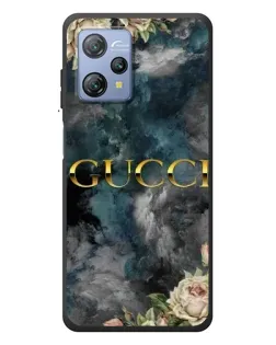 Чохол для Blackview A53 Pro з картинкою «Абстрактні квіти Gucci»